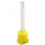 Dental Impression Mixing Tips for Light Body (4.2mm, Yellow) - 48 pcs